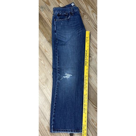 Vtg Y2K Levi's 527 Low Rise Bootcut Jeans Men's 31x30 Blue Denim Red Tab - Picture 8 of 8